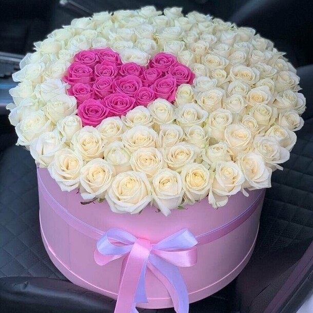 Нежные сердца, артикул F1240065 - 24600 рублей, доставка по городу. Flawery - доставка цветов