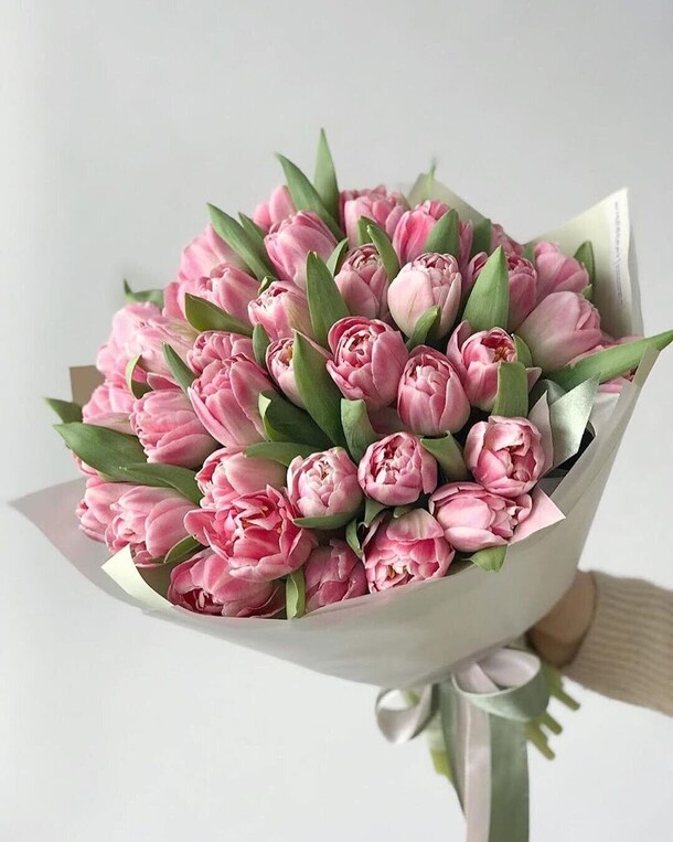 Тюльпан пионовидный, артикул F1257928 - 13636 рублей, доставка по городу. Flawery - доставка цветов