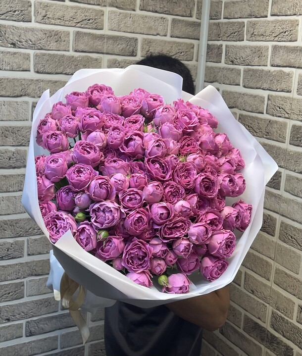 Пионовидные розы, артикул F1299099 - 13077 рублей, доставка по городу. Flawery - доставка цветов