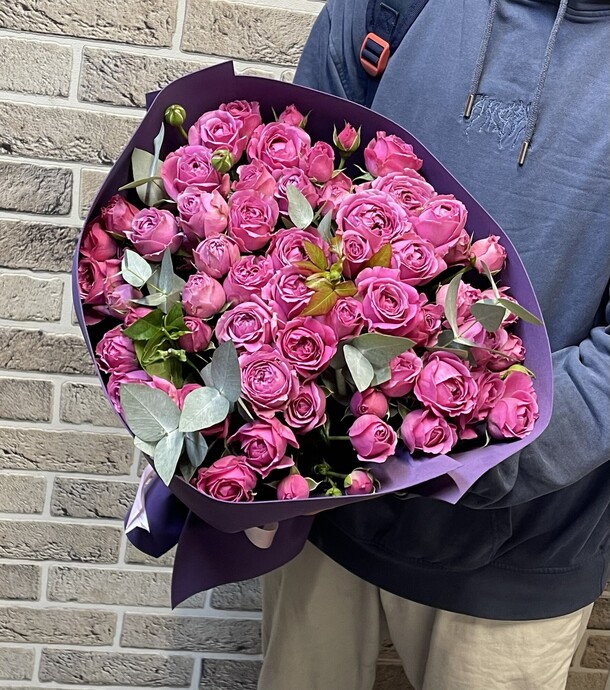 Мисти бабблс с эвкалиптом, артикул F1334235 - 6270 рублей, доставка по городу. Flawery - доставка цветов