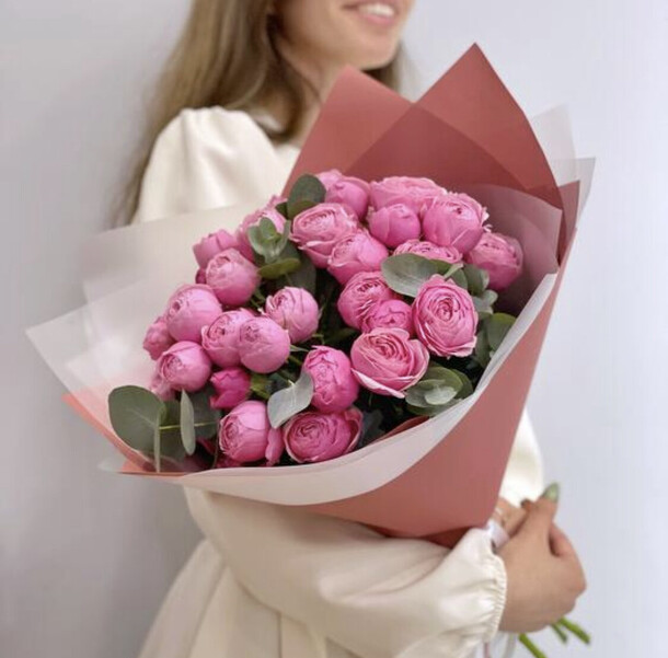 Букет «сильва пинк», артикул F1214822 - 9148 рублей, доставка по городу. Flawery - доставка цветов