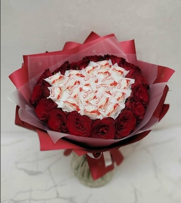 Love ❤️ story, артикул F1233634 - 7250 рублей, доставка по городу. Flawery - доставка цветов