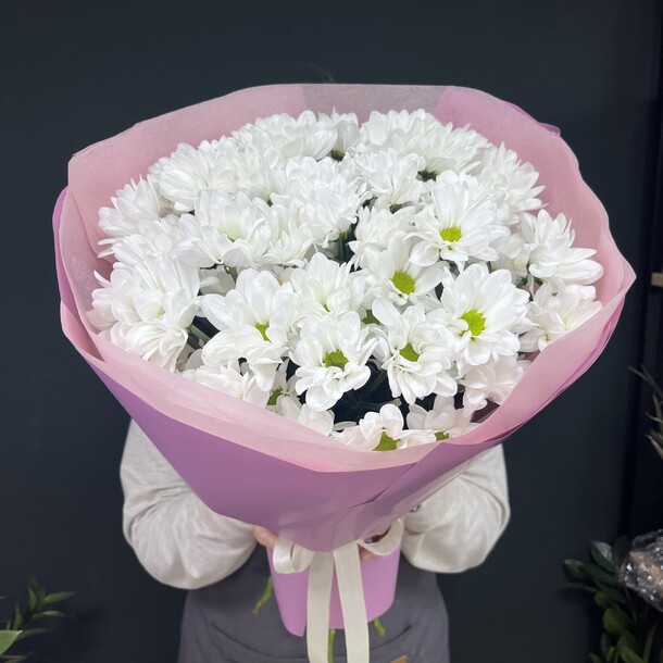 Облако хризантем, артикул F1333524 - 3850 рублей, доставка по городу. Flawery - доставка цветов