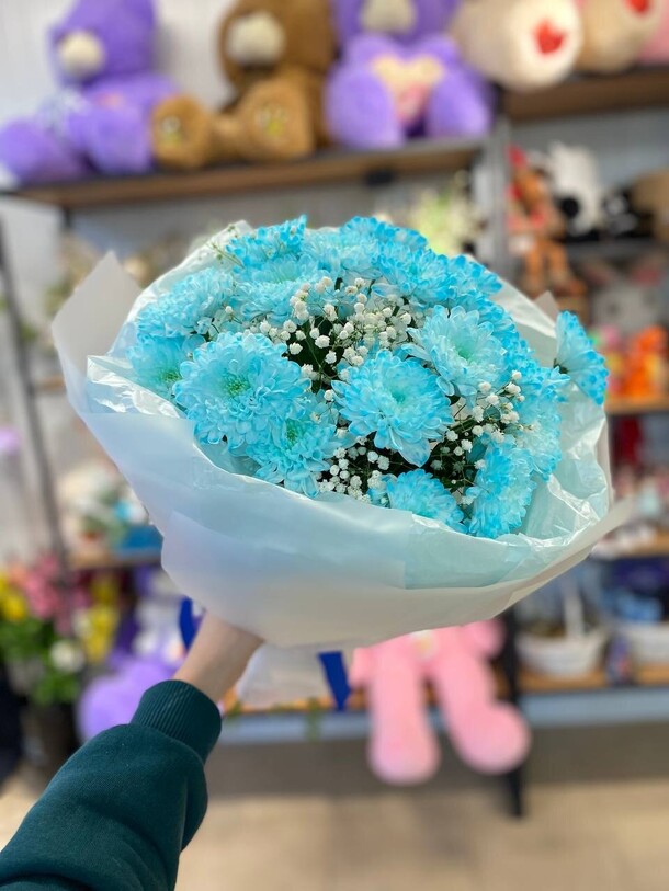 Голубое облако, артикул F1242186 - 3600 рублей, доставка по городу. Flawery - доставка цветов