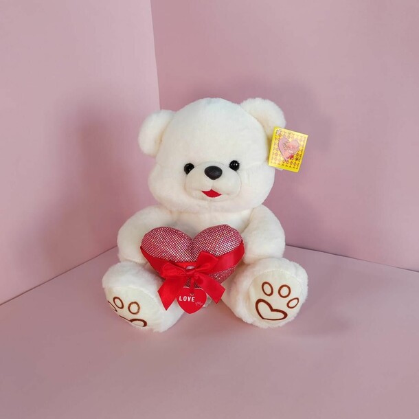 Мишка романтик, артикул F1272686 - 2400 рублей, доставка по городу. Flawery - доставка цветов