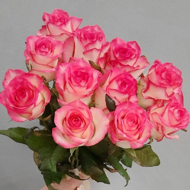 Букет 11 ароматных роз, артикул F1095679 - 3627 рублей, доставка по городу. Flawery - доставка цветов