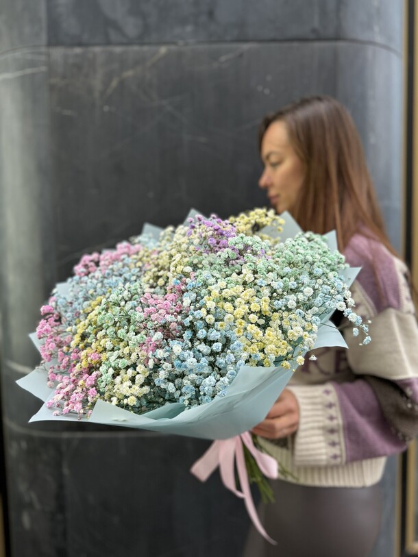 Гипсофила радужная, артикул F1393601 - 5500 рублей, доставка по городу. Flawery - доставка цветов