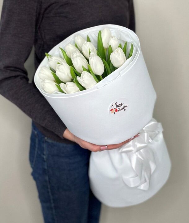 Тюльпаны в фоамиране, артикул F1250218 - 3960 рублей, доставка по городу. Flawery - доставка цветов