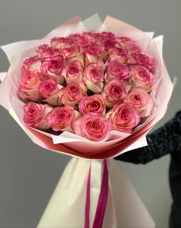 Букет 31 джумилия, артикул F1422214 - 13440 рублей, доставка по городу. Flawery - доставка цветов