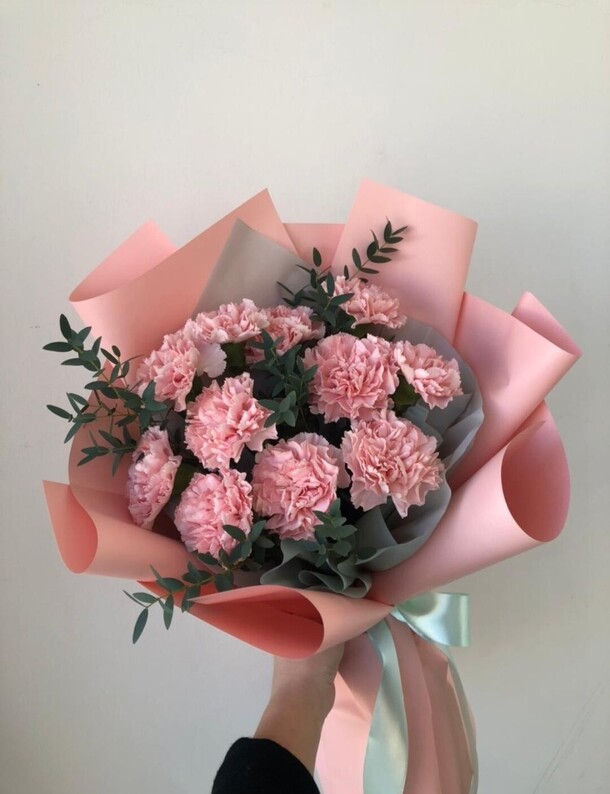 Букет "нежный зефир", артикул F1127543 - 5960 рублей, доставка по городу. Flawery - доставка цветов