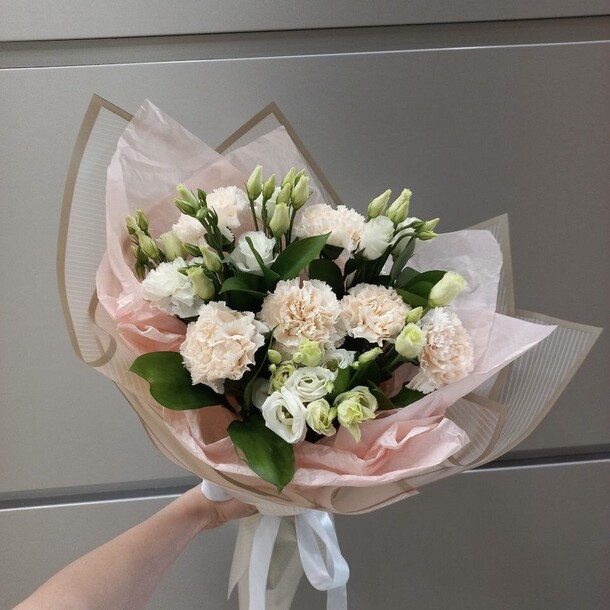 Букет нежности, артикул F1301100 - 5150 рублей, доставка по городу. Flawery - доставка цветов