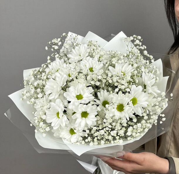 Ромашковое чудо, артикул F1384067 - 2980 рублей, доставка по городу. Flawery - доставка цветов