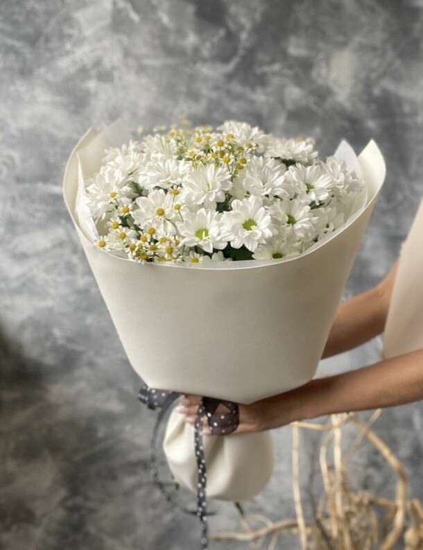 Ромашковый рай, артикул F1532132 - 4400 рублей, доставка по городу. Flawery - доставка цветов