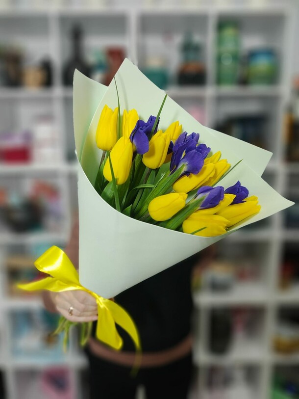 Букет "весна рядом", артикул F1246244 - 4158 рублей, доставка по городу. Flawery - доставка цветов