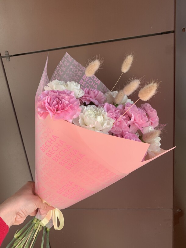 Букет из диантусов, артикул F1269279 - 2700 рублей, доставка по городу. Flawery - доставка цветов