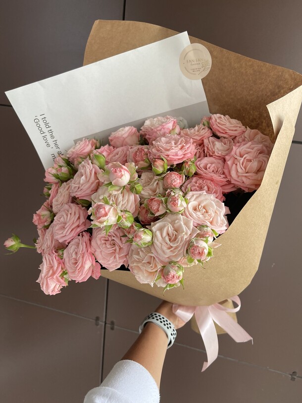 Букет бомбастик, артикул F1340340 - 7000 рублей, доставка по городу. Flawery - доставка цветов