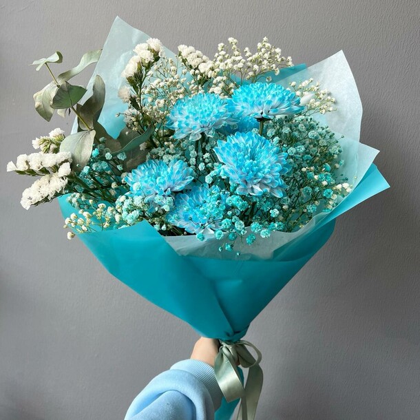 Букет «нептун», артикул F1319412 - 1894 рублей, доставка по городу. Flawery - доставка цветов