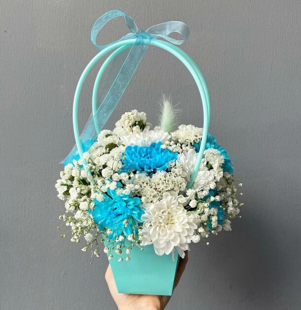 Композиция «нептун», артикул F1319415 - 1596 рублей, доставка по городу. Flawery - доставка цветов