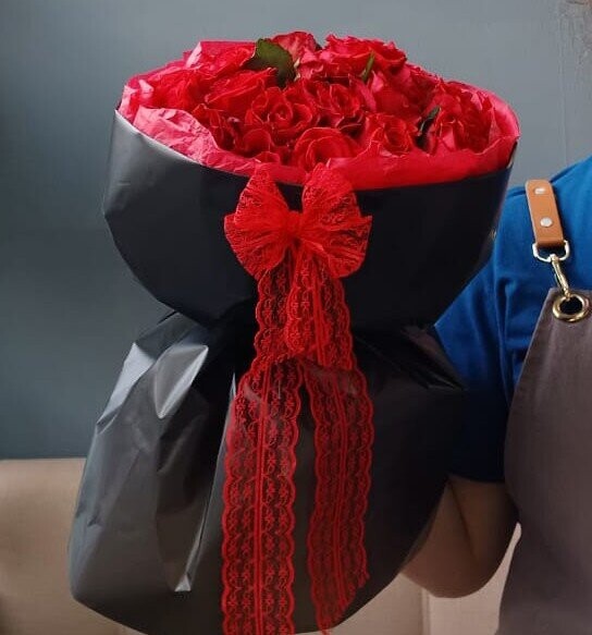 Букет "танго", артикул F1429236 - 5460 рублей, доставка по городу. Flawery - доставка цветов