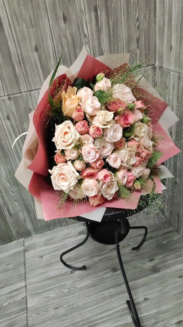 Букет "прайм"(collection1), артикул F1145158 - 8458 рублей, доставка по городу. Flawery - доставка цветов