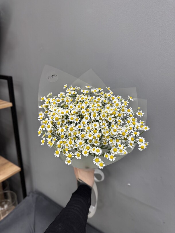 Летние полевые ромашки t14, артикул F1409918 - 3804 рублей, доставка по городу. Flawery - доставка цветов