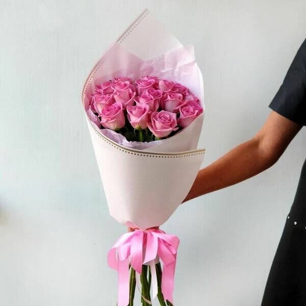 Букет роз «кукла», артикул F1233132 - 6601 рублей, доставка по городу. Flawery - доставка цветов