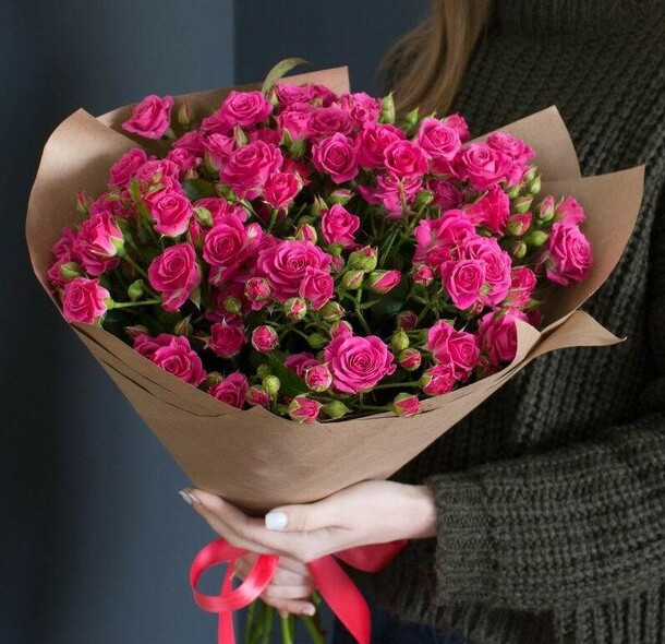 Букет цветов, артикул F1255348 - 5170 рублей, доставка по городу. Flawery - доставка цветов