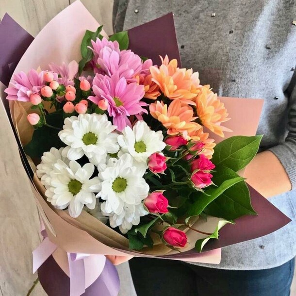 Букет цветов, артикул F1255991 - 2915 рублей, доставка по городу. Flawery - доставка цветов