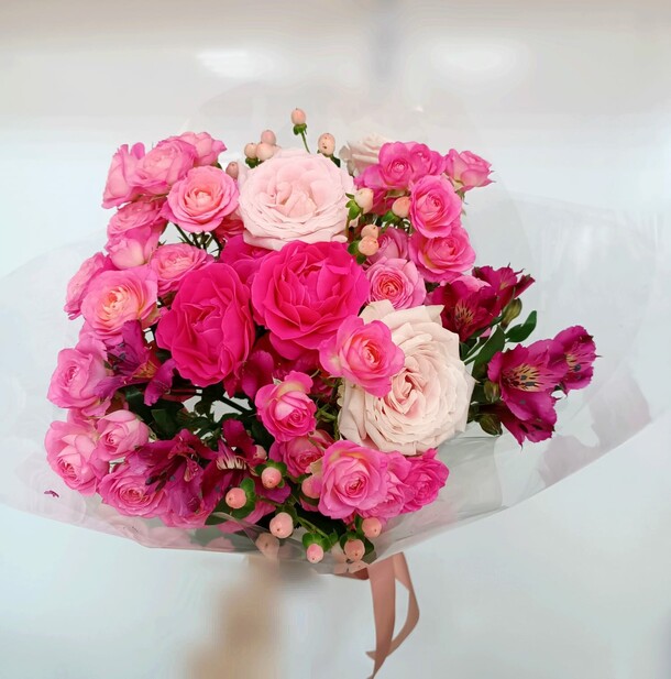 Авторский букет «сказка», артикул F1257134 - 6820 рублей, доставка по городу. Flawery - доставка цветов