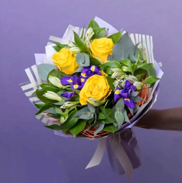 Авторский букет «райский сад», артикул F1275858 - 3850 рублей, доставка по городу. Flawery - доставка цветов