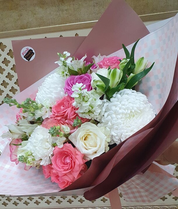 Авторский букет «богема», артикул F1353362 - 6800 рублей, доставка по городу. Flawery - доставка цветов