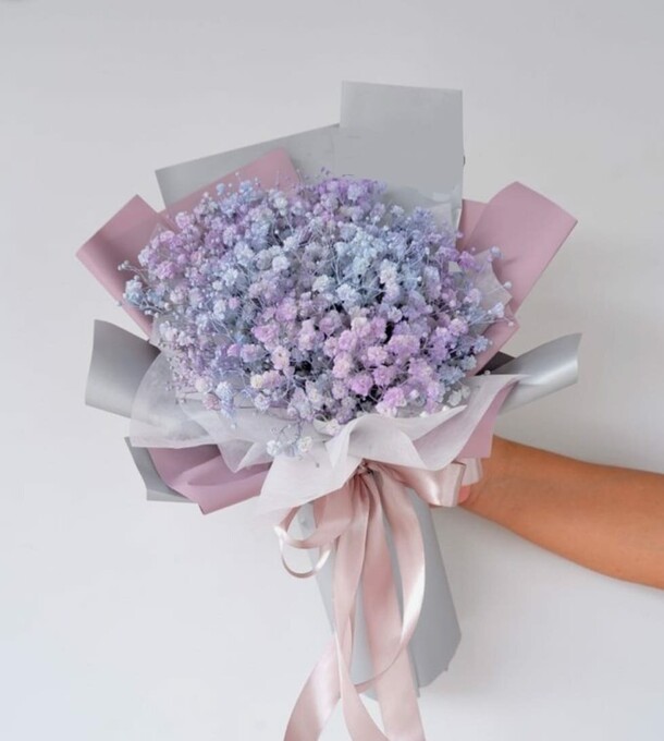 Букет гипсофил, артикул F1356189 - 2800 рублей, доставка по городу. Flawery - доставка цветов