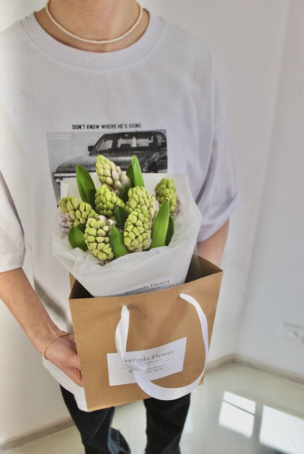 Гиацинты, артикул F1256235 - 2200 рублей, доставка по городу. Flawery - доставка цветов