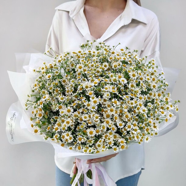 Ромашковый  бум, артикул F1416056 - 9019 рублей, доставка по городу. Flawery - доставка цветов