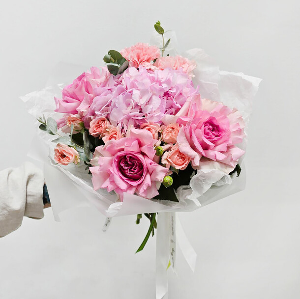 Розовая мелодия, артикул F1452585 - 3850 рублей, доставка по городу. Flawery - доставка цветов