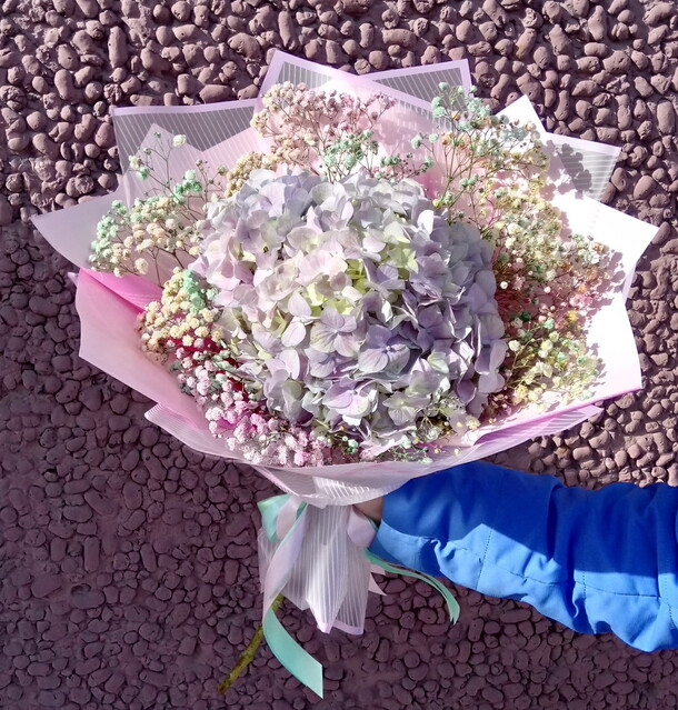 Гортензия, артикул F57895 - 2700 рублей, доставка по городу. Flawery - доставка цветов