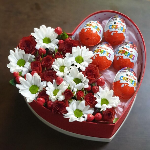 Любовь ромашки, артикул F57901 - 5564 рублей, доставка по городу. Flawery - доставка цветов