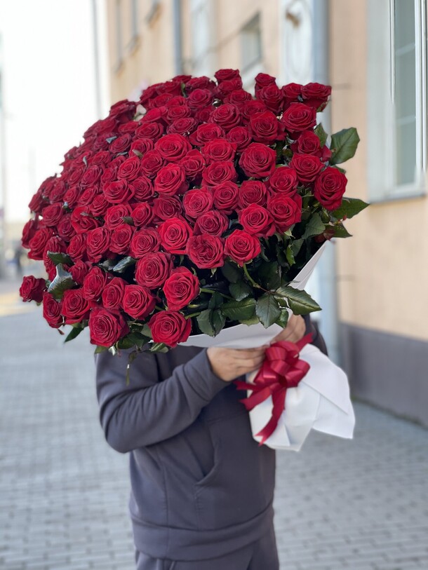 Роза 70 см, артикул F1153650 - 24999 рублей, доставка по городу. Flawery - доставка цветов