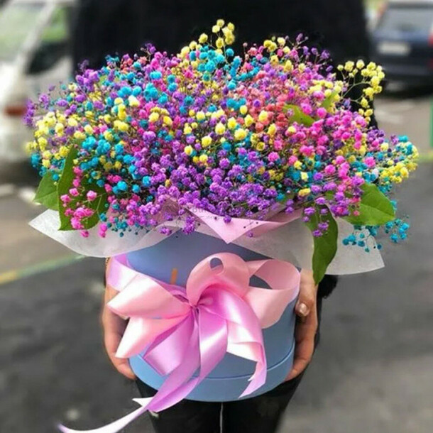 Яркая акварель, артикул F1099973 - 5000 рублей, доставка по городу. Flawery - доставка цветов