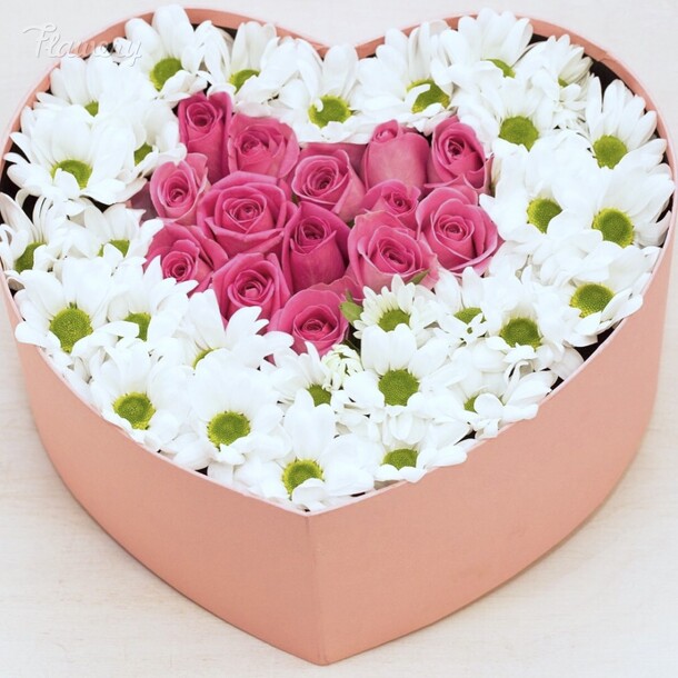 От нежного сердца, артикул F42259 - 4500 рублей, доставка по городу. Flawery - доставка цветов