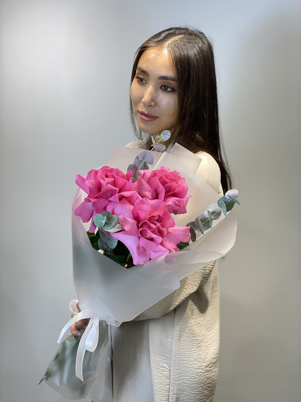 Розовый уют, артикул F1265342 - 3953 рублей, доставка по городу. Flawery - доставка цветов