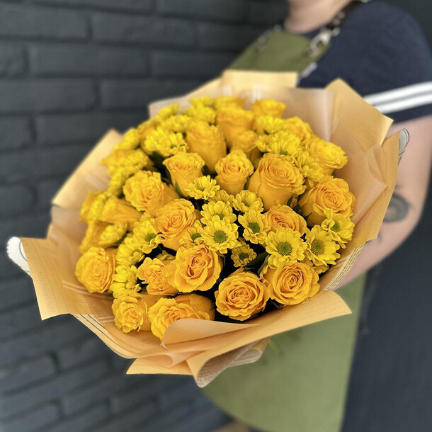 Золотая осень, артикул F1266787 - 20483 рублей, доставка по городу. Flawery - доставка цветов