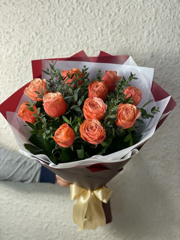 Персик 🍑, артикул F1292953 - 8331 рублей, доставка по городу. Flawery - доставка цветов