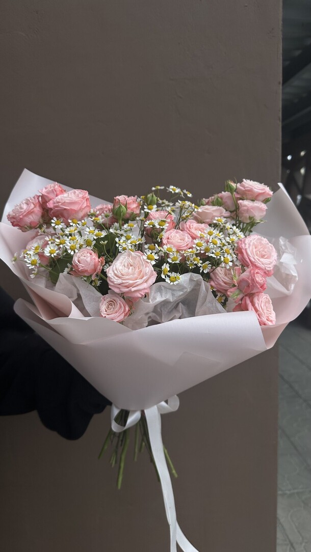 Ромашковый рассвет, артикул F1282938 - 8918 рублей, доставка по городу. Flawery - доставка цветов