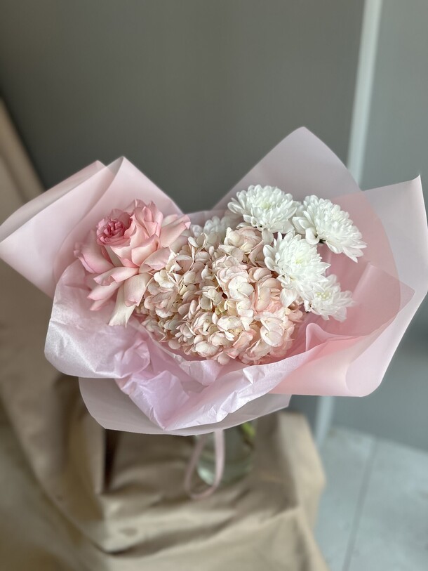 Букет «нежнее нежного», артикул F1340433 - 3727 рублей, доставка по городу. Flawery - доставка цветов