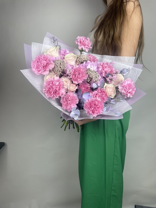 Dianthus spring, артикул F1264841 - 9868 рублей, доставка по городу. Flawery - доставка цветов