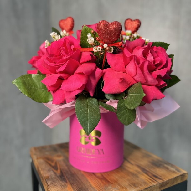 Французский поцелуй, артикул F1381934 - 3770 рублей, доставка по городу. Flawery - доставка цветов