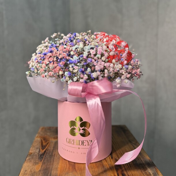 Композиция "любовная", артикул F1402959 - 2525 рублей, доставка по городу. Flawery - доставка цветов