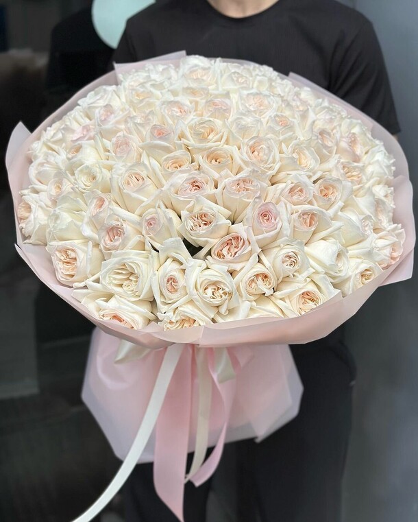 Ароматная роза o’hara, артикул F1240244 - 35605 рублей, доставка по городу. Flawery - доставка цветов