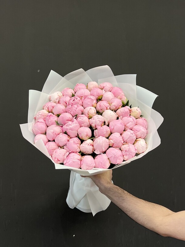 Пионы сара бернар премиум, артикул F1290676 - 80516 рублей, доставка по городу. Flawery - доставка цветов